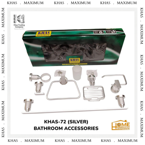 KHAS BATH SET 72 SILVER