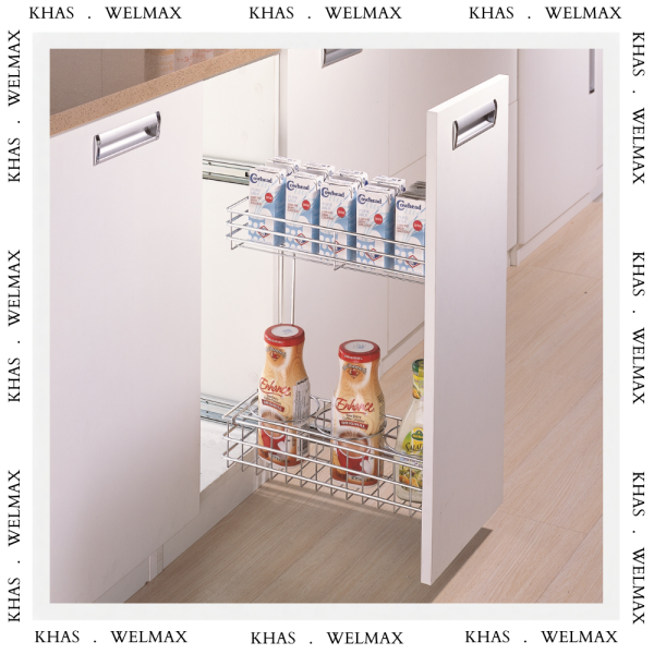 SPICE RACK WITH BOTTLE HOLDER PTJ003G WELMAX