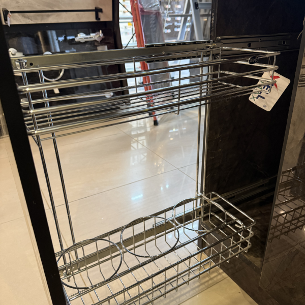 SPICE RACK WITH BOTTLE HOLDER PTJ003G WELMAX