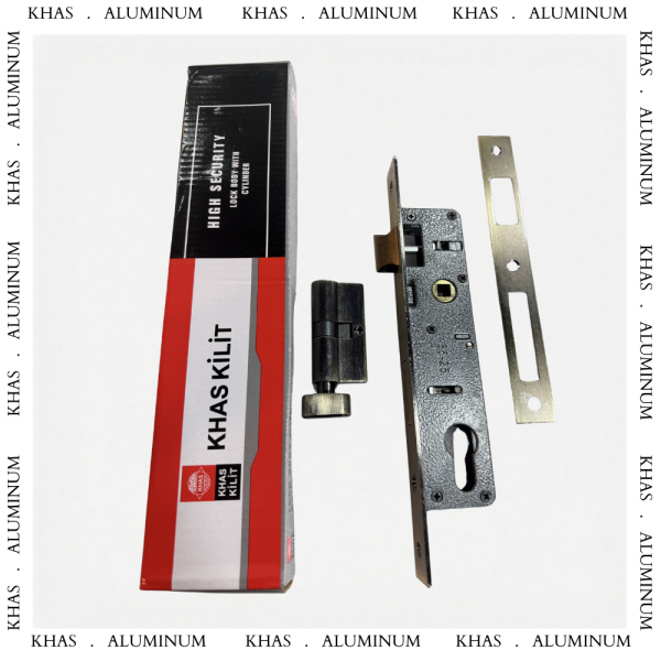 KHAS ALUMINUM DOOR LOCK FULL SET