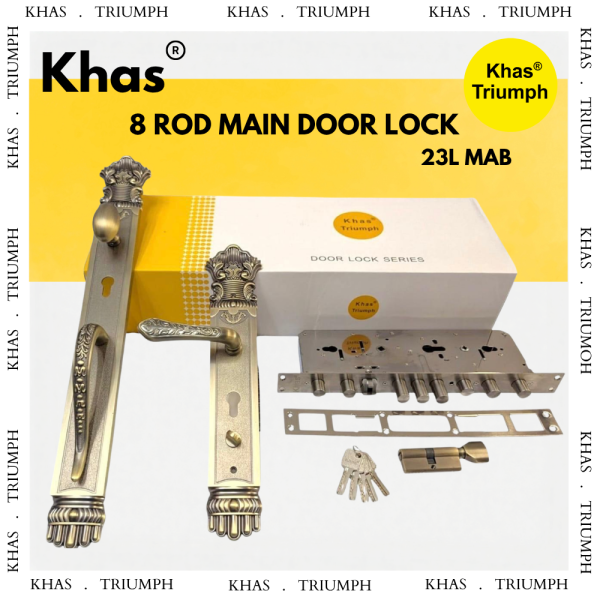 KHAS 8 ROD MAIN DOOR LOCK 23L