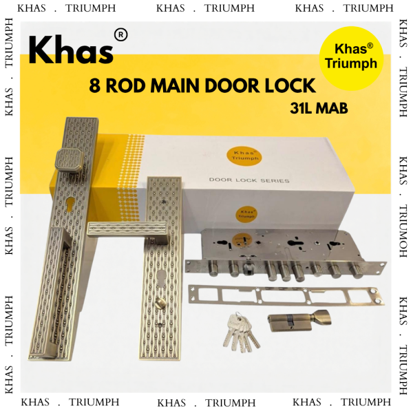 KHAS 8 ROD MAIN DOOR LOCK 31L