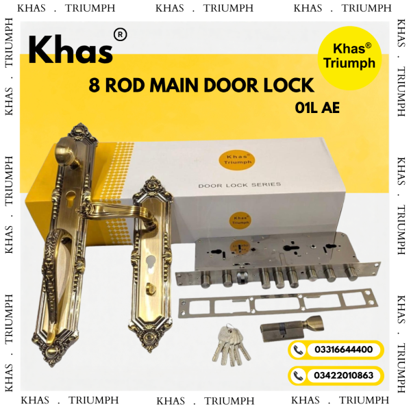 KHAS 8 ROD MAIN DOOR LOCK 01L 