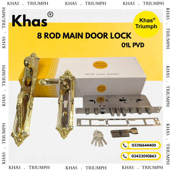 KHAS 8 ROD MAIN DOOR LOCK 01L KHAS 8 ROD MAIN DOOR LOCK 01L