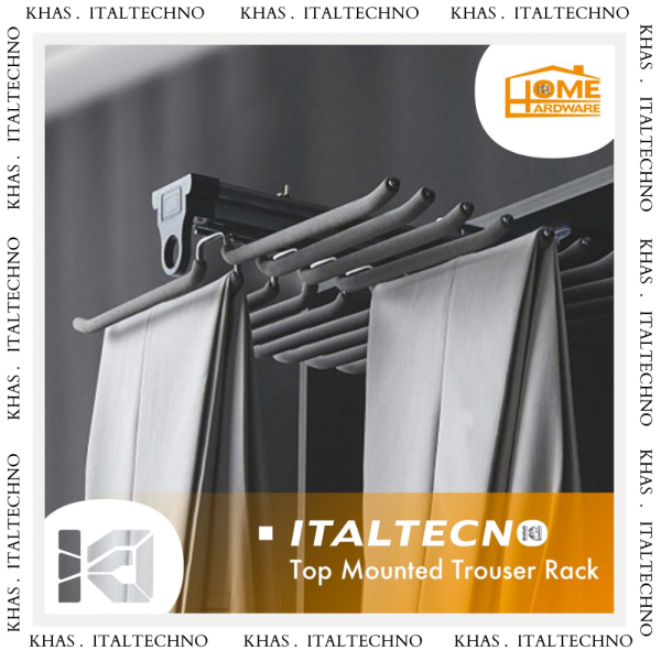 ITALTECNO TOP MOUNTED TROUSER RACK