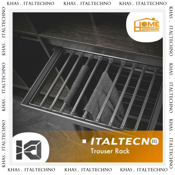 ITALTECNO TROUSER RACK WITH SOFT CLOSING