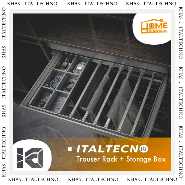 ITALTECNO TROUSER RACK + STORAGE BOX