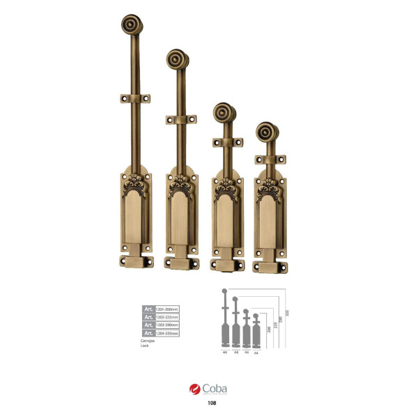 COBA SPAIN 1021 TOWER BOLTS