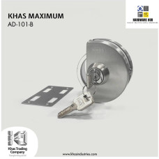 KHAS GLASS DOOR D LOCK SINGLE