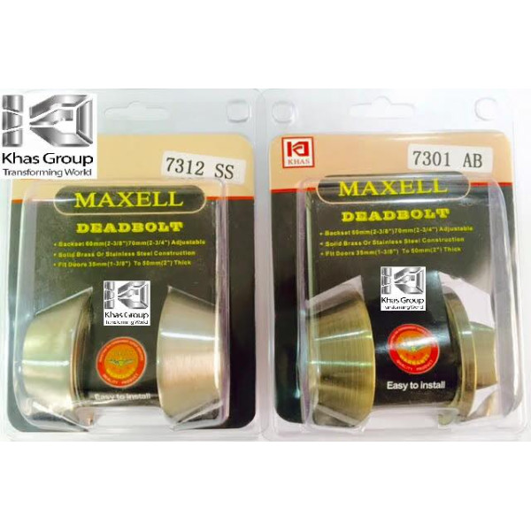 KHAS MAXELL DEADBOLT