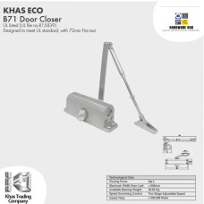 KHAS ECO B71 DOOR CLOSER
