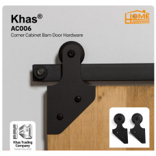 KHAS BARN DOOR ROLLER AC006 CORNER 