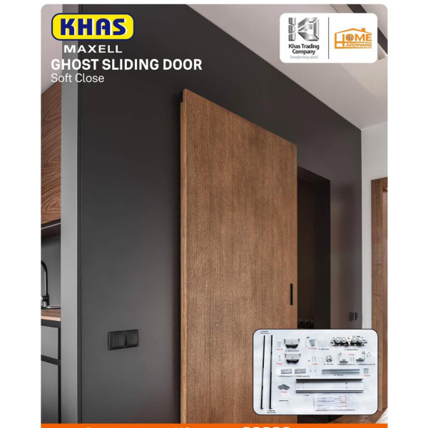 KHAS MAXELL GHOST ( CONCEALED ) SLIDING DOOR SYSTE...