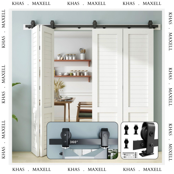 KHAS MAXELL BARN BIFOLD DOOR SLIDING SYSTEM