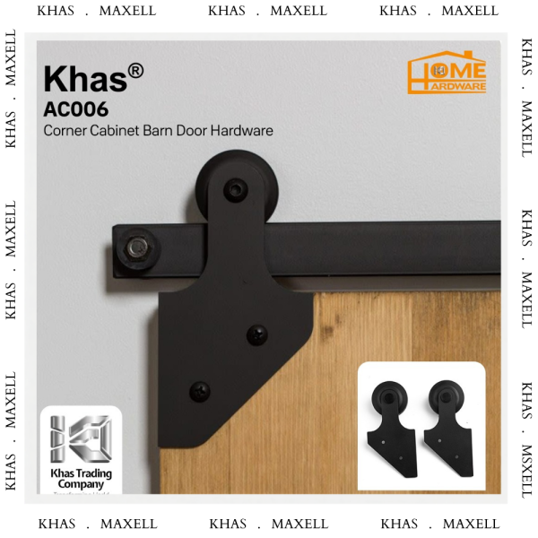 KHAS BARN DOOR ROLLER FULL SET AC006 CORNER 