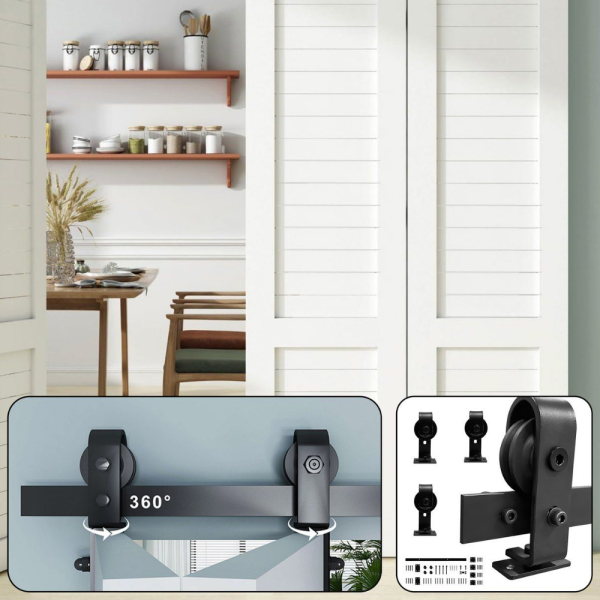KHAS MAXELL BARN BIFOLD DOOR SLIDING SYSTEM KHAS MAXELL BARN BIFOLD DOOR SLIDING SYSTEM