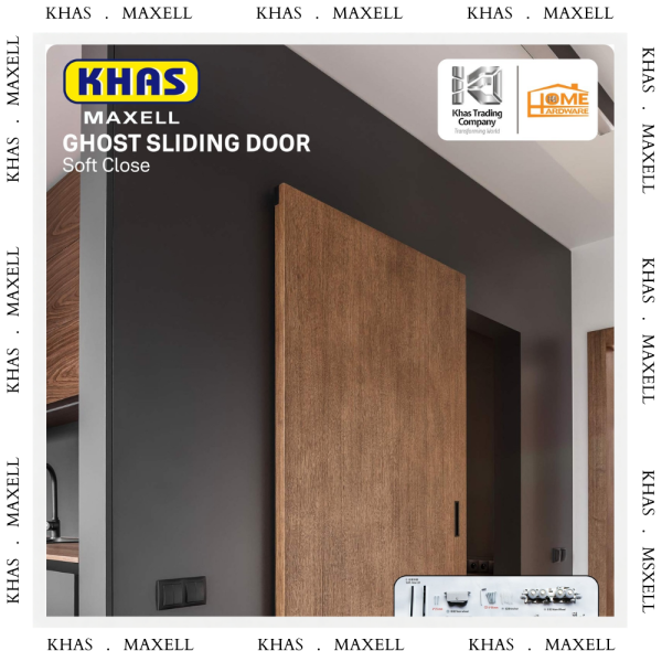 KHAS MAXELL GHOST ( CONCEALED ) SLIDING DOOR SYSTE...
