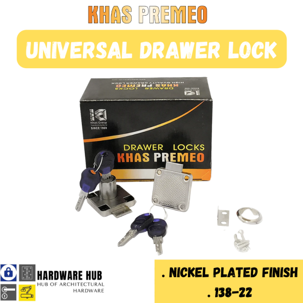 KHAS PREMIO DRAWER LOCK