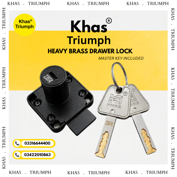 KHAS TRIUMPH HEAVY DRAWER LOCK