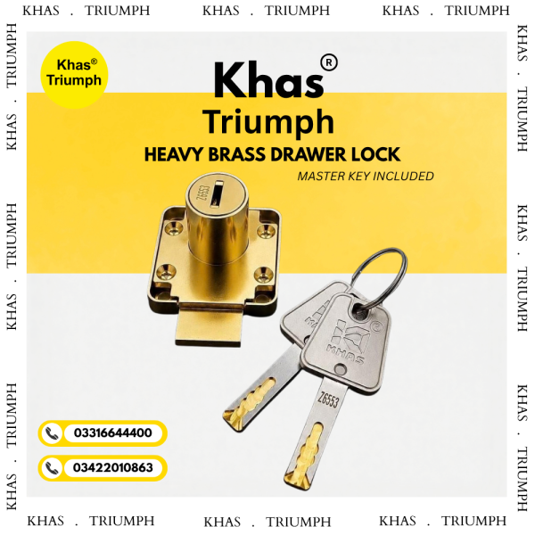 KHAS TRIUMPH HEAVY DRAWER LOCK