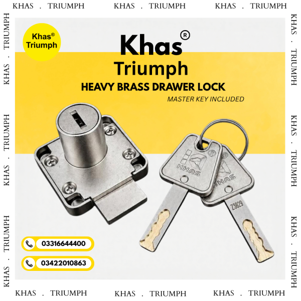 KHAS TRIUMPH HEAVY DRAWER LOCK