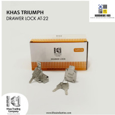 KHAS TRIUMPH AT-22 BRASS DRAWER LOCK