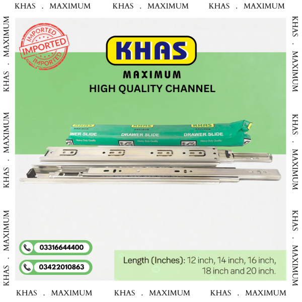 KHAS MAXIMUM DRAWER SLIDE