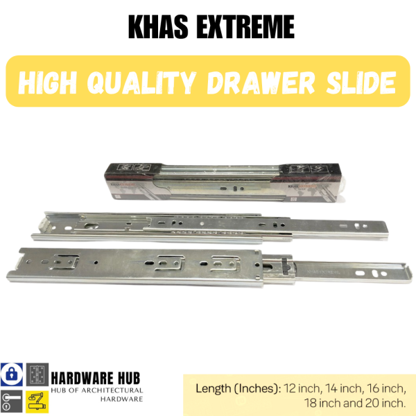 KHAS EXTREME DRAWER SLIDE KHAS EXTREME DRAWER SLIDE