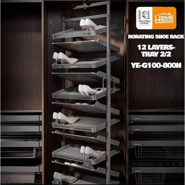 ITALTECNO REVOLVING SHOE RACK