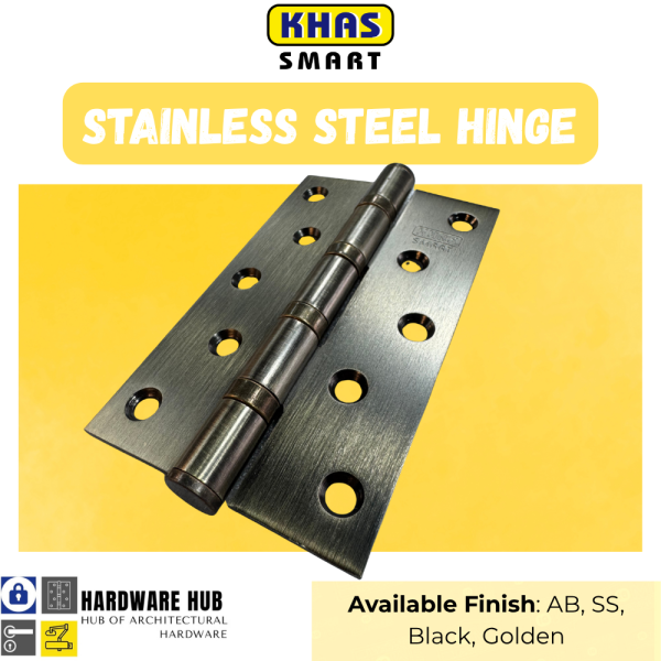 KHAS SMART STAINLESS STEEL 201 DOOR HINGES