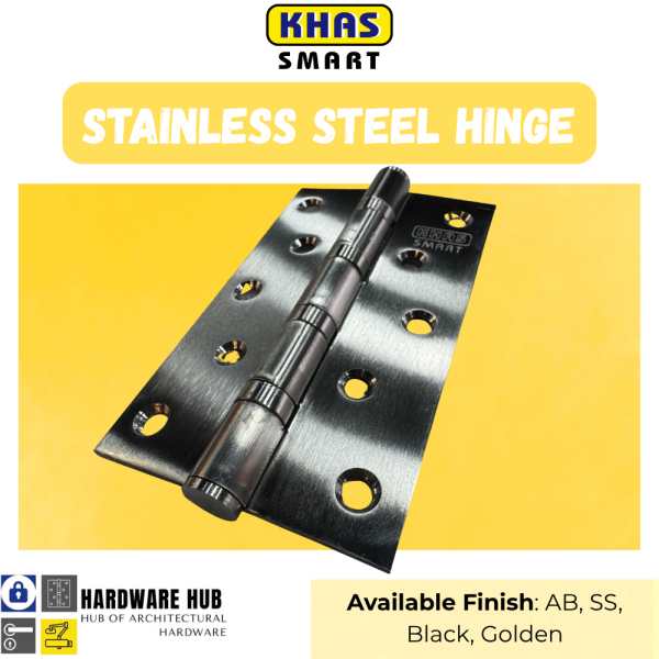 KHAS SMART STAINLESS STEEL 201 DOOR HINGES