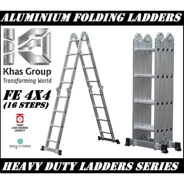 KHAS FOLDING ALUMIUM LADDERS