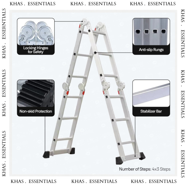 KHAS FOLDING ALUMIUM LADDERS