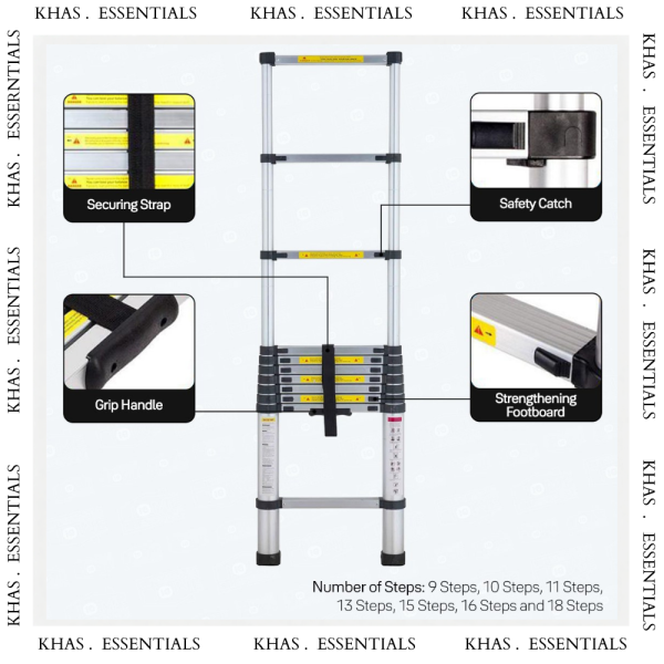 KHAS TELESCOPIC LADDER